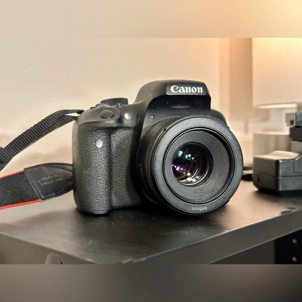 Canon EOS Rebel T6i Camera Bundle! 18-55mm Lens + 50mm f/1.8 + FREE GoPro & MORE